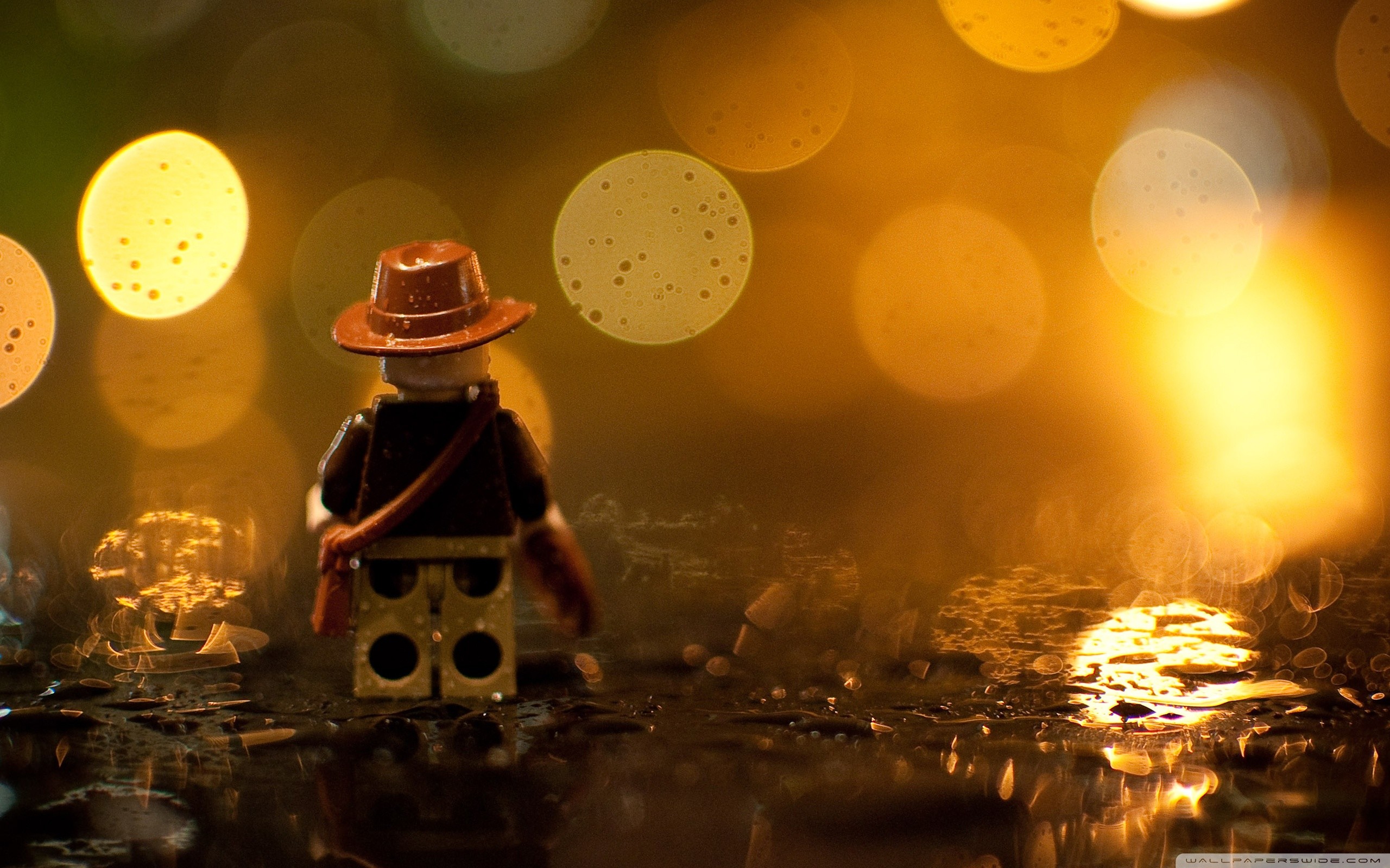 Indiana Jones, LEGO, Minifigure, Bokeh, 2560x1600, immagine di sfondo