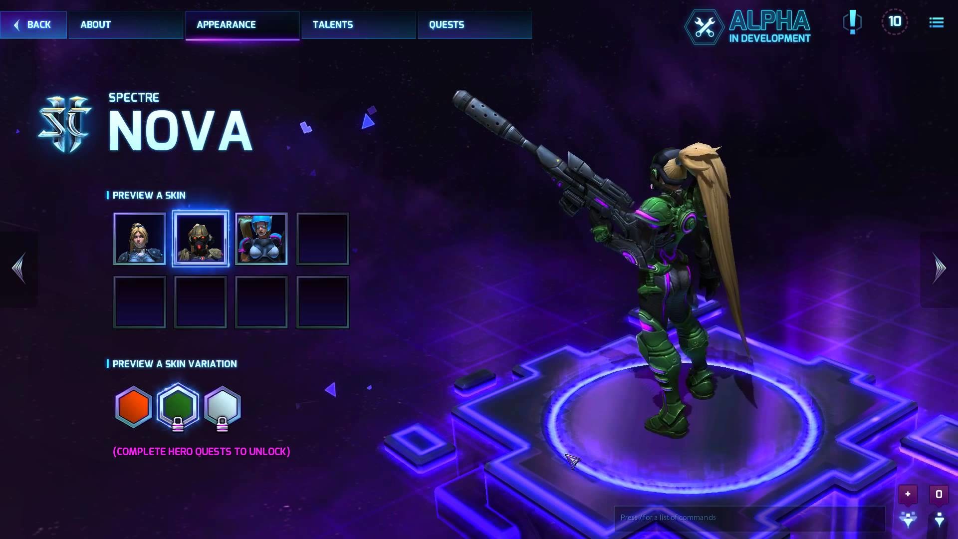 Nova, Heroes of the Storm, StarCraft, Skin, Schermata, 1920x1080, wallpaper desktop