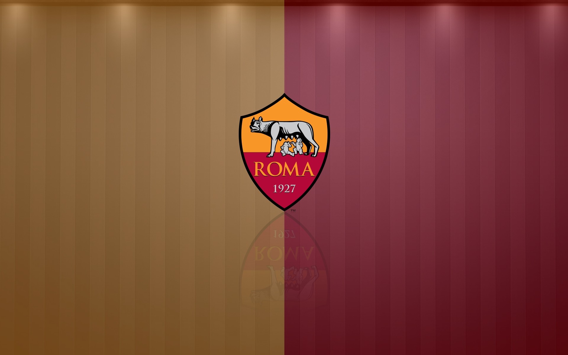 Stemma AS Roma, AS Roma, Giallorosso, Strisce, 1920x1200, sfondo MacBook Pro