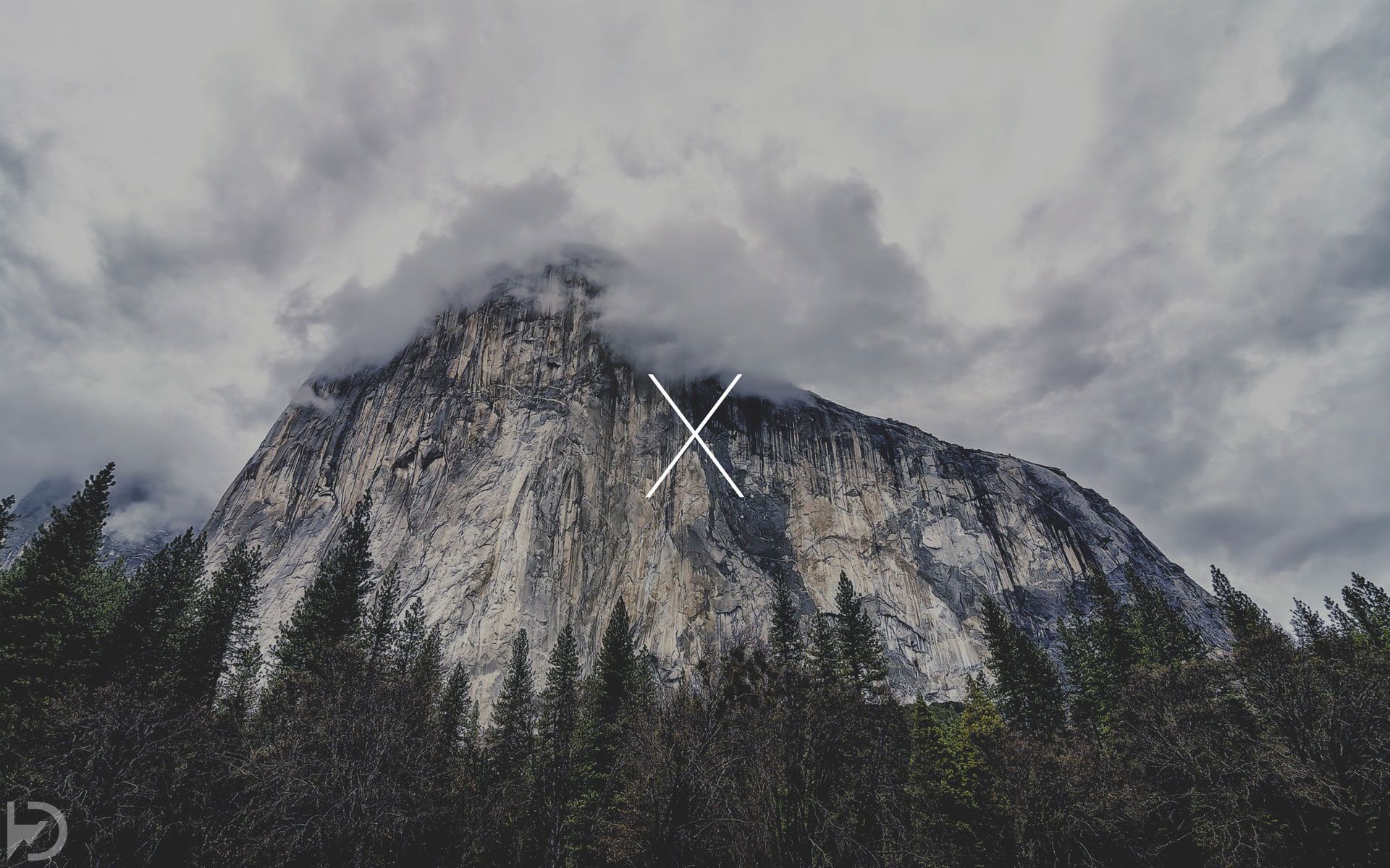 OS X El Capitan, El Capitan, Yosemite, Nuvole, sfondo Mac Full HD