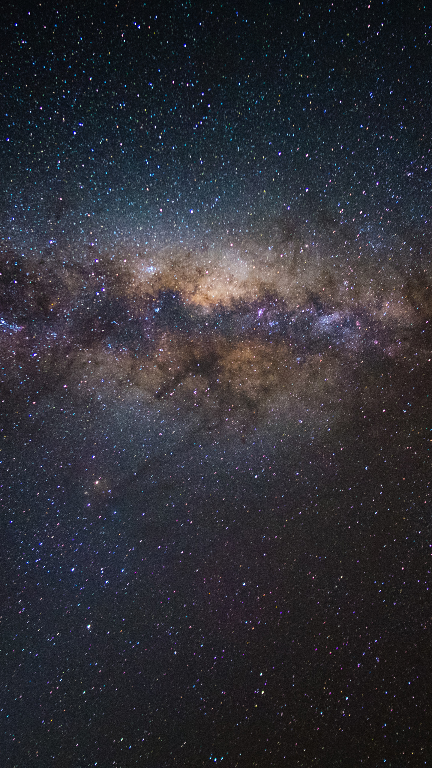 Via Lattea, Nucleo galattico, Stelle, sfondo per iPhone e Android