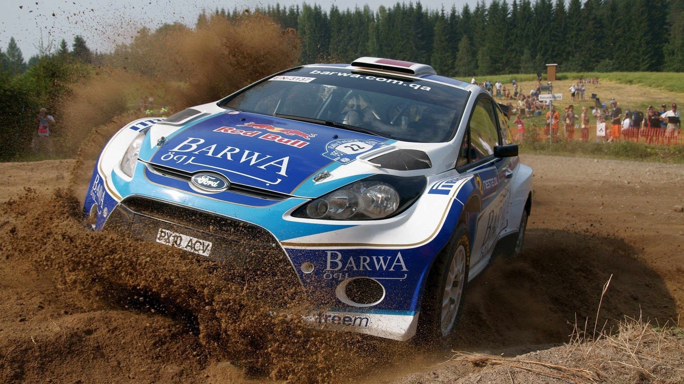 Ford Fiesta S2000, Barwa, Sterrato, Rally, Full HD, sfondo per PC e portatile