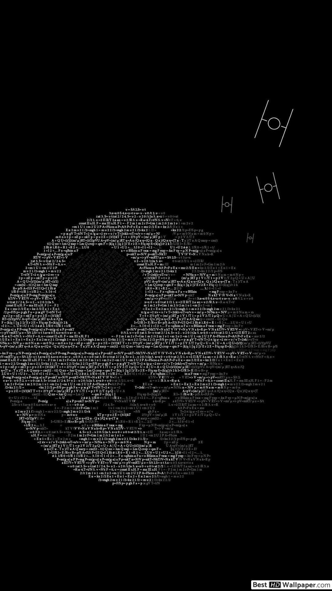 Morte Nera, Star Wars, Tipografia, Full HD, sfondo per iPhone e Android