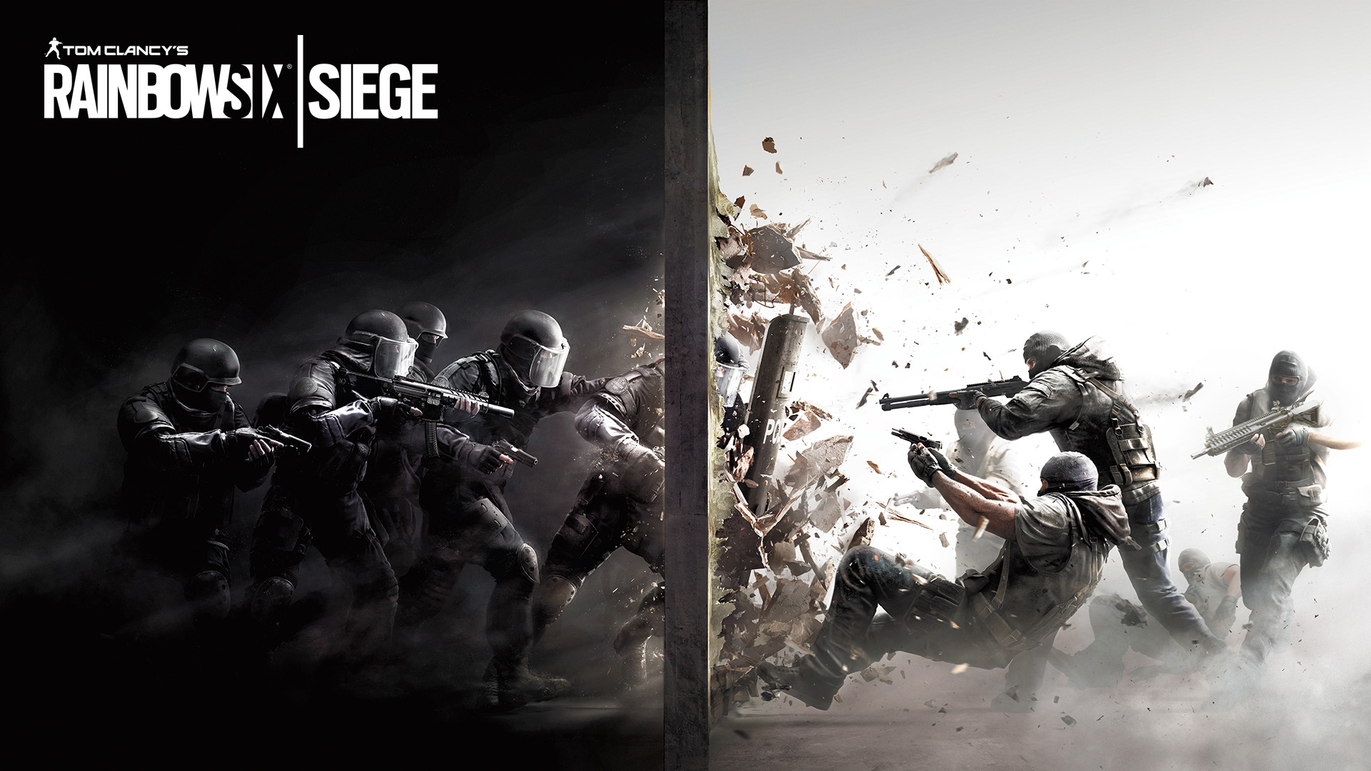 Tom Clancy's Rainbow Six Siege, Ubisoft, Soldati, Esplosione, Full HD, sfondo per portatile