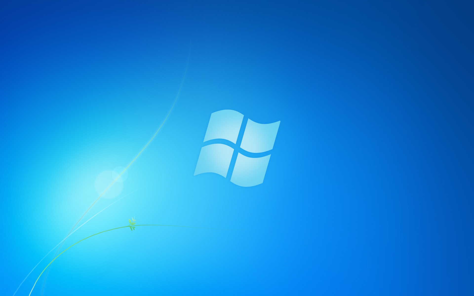 Windows 7, Logo Windows, Azzurro, 1920x1200, sfondo per PC