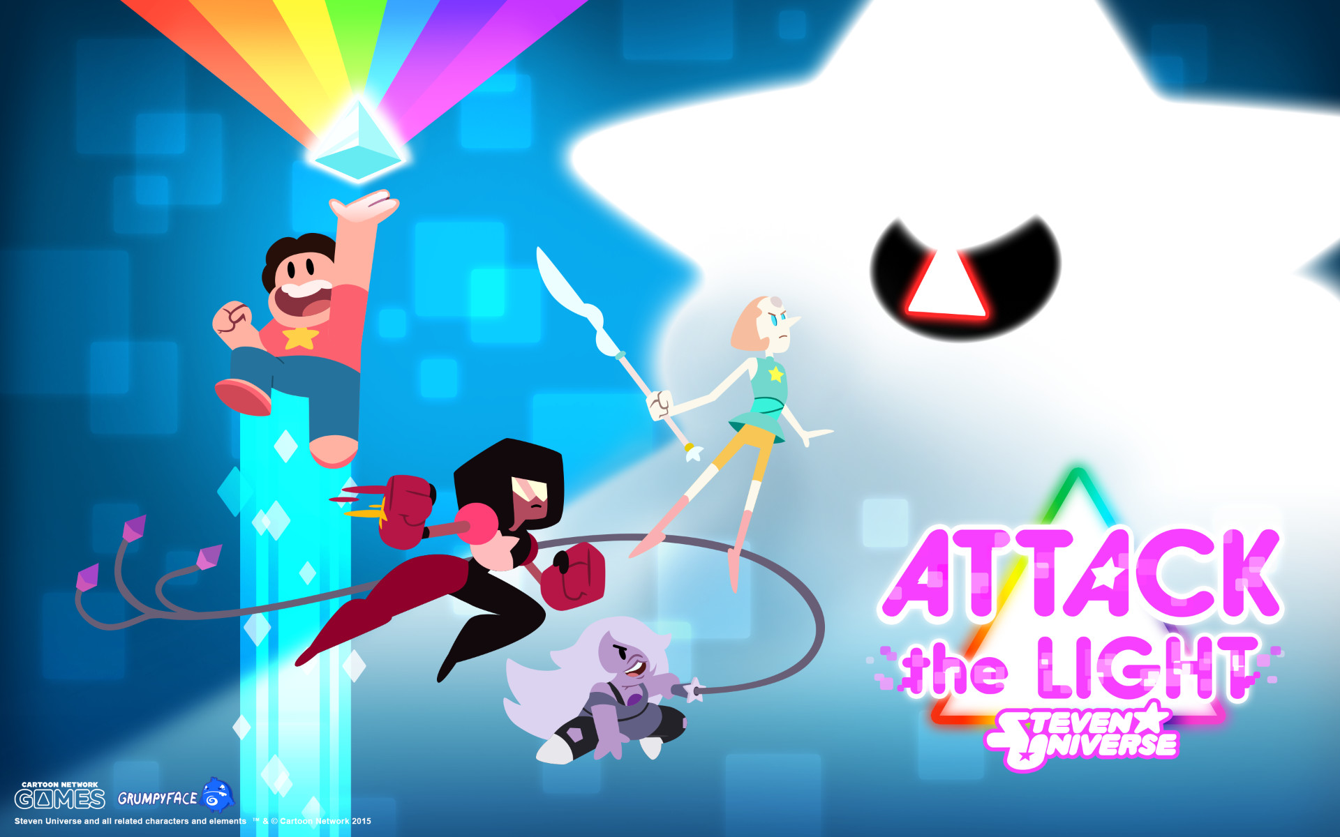 Steven Universe: Attack the Light, Steven, Garnet, Ametista, Perla, sfondo desktop 1920x1200
