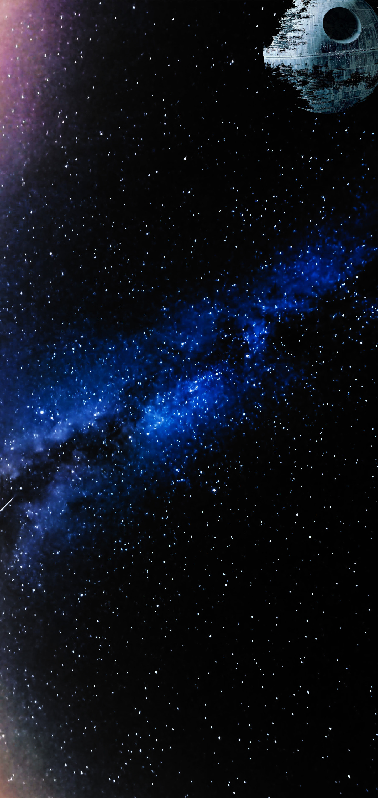 Star Wars, Spazio, Via Lattea, QHD+, schermata di blocco del cellulare