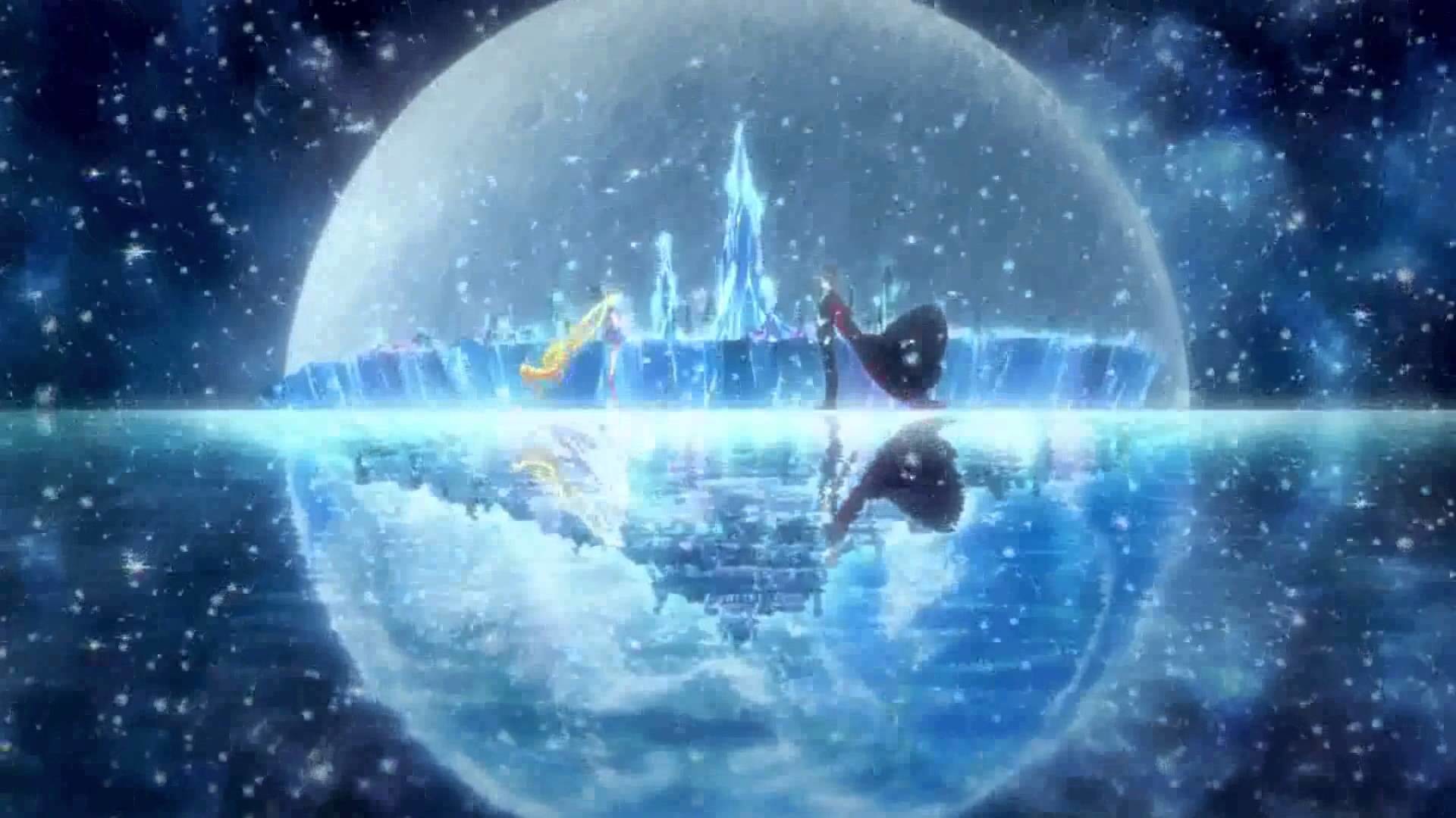 Silver Millennium, Sailor Moon Crystal, Luna, Spazio, 16:9 Full HD, sfondo widescreen