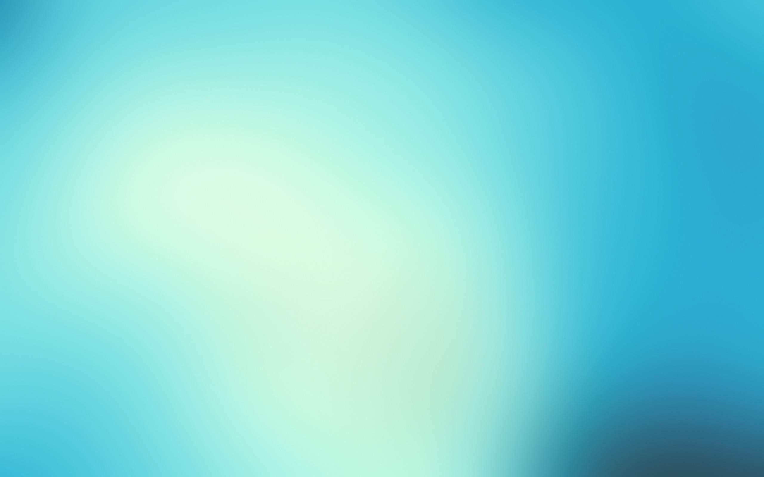Sfocato, Turchese, Gradiente, 2K, sfondo Windows 11
