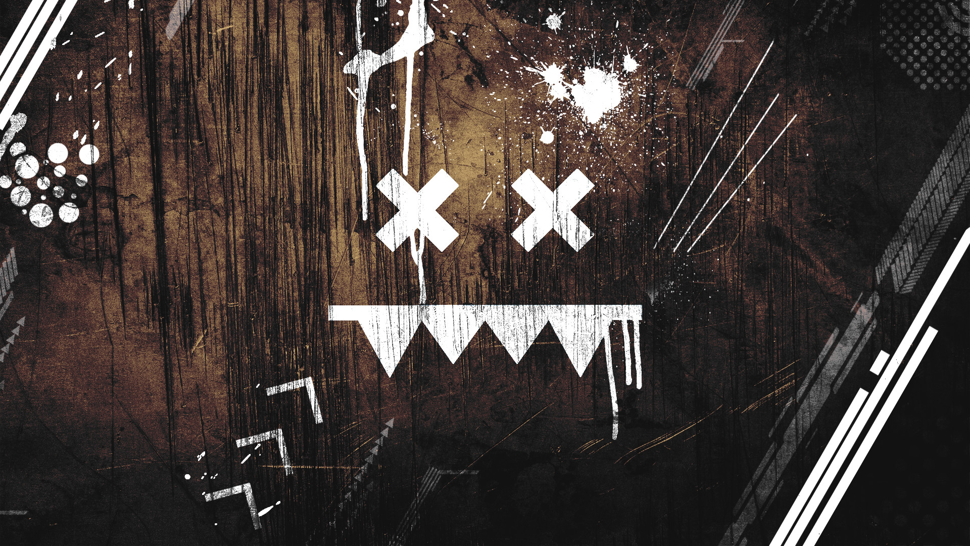 Eptic, Logo, Grunge, Full HD, sfondo per PC e portatile