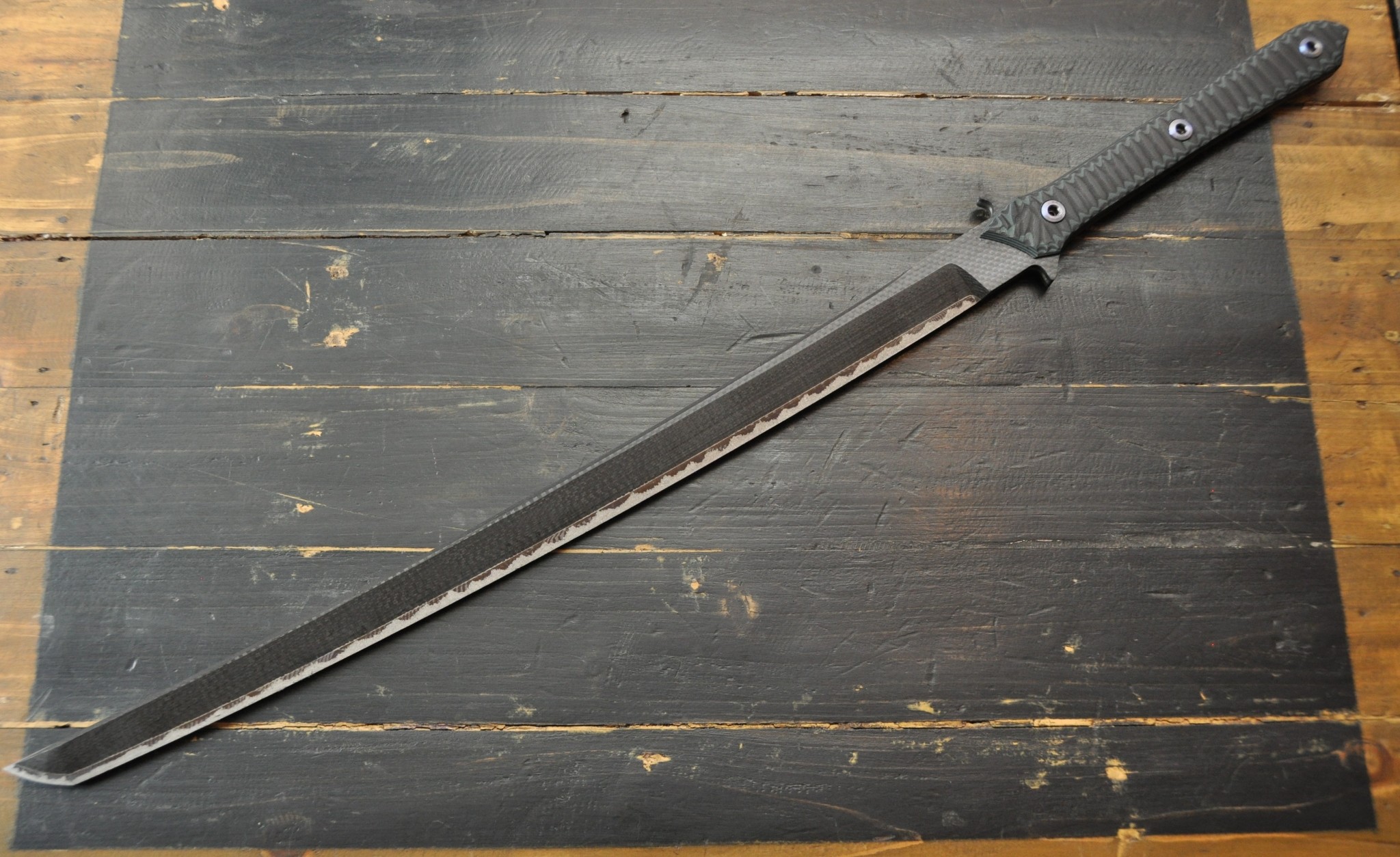 Spada, Machete, Impugnatura in carbonio, Legno scuro, Full HD, sfondo per portatile