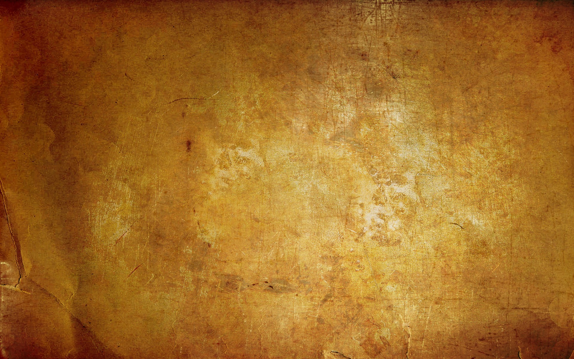 Carta invecchiata, Pergamena, Arancione, Texture grunge, Full HD, sfondo per portatile