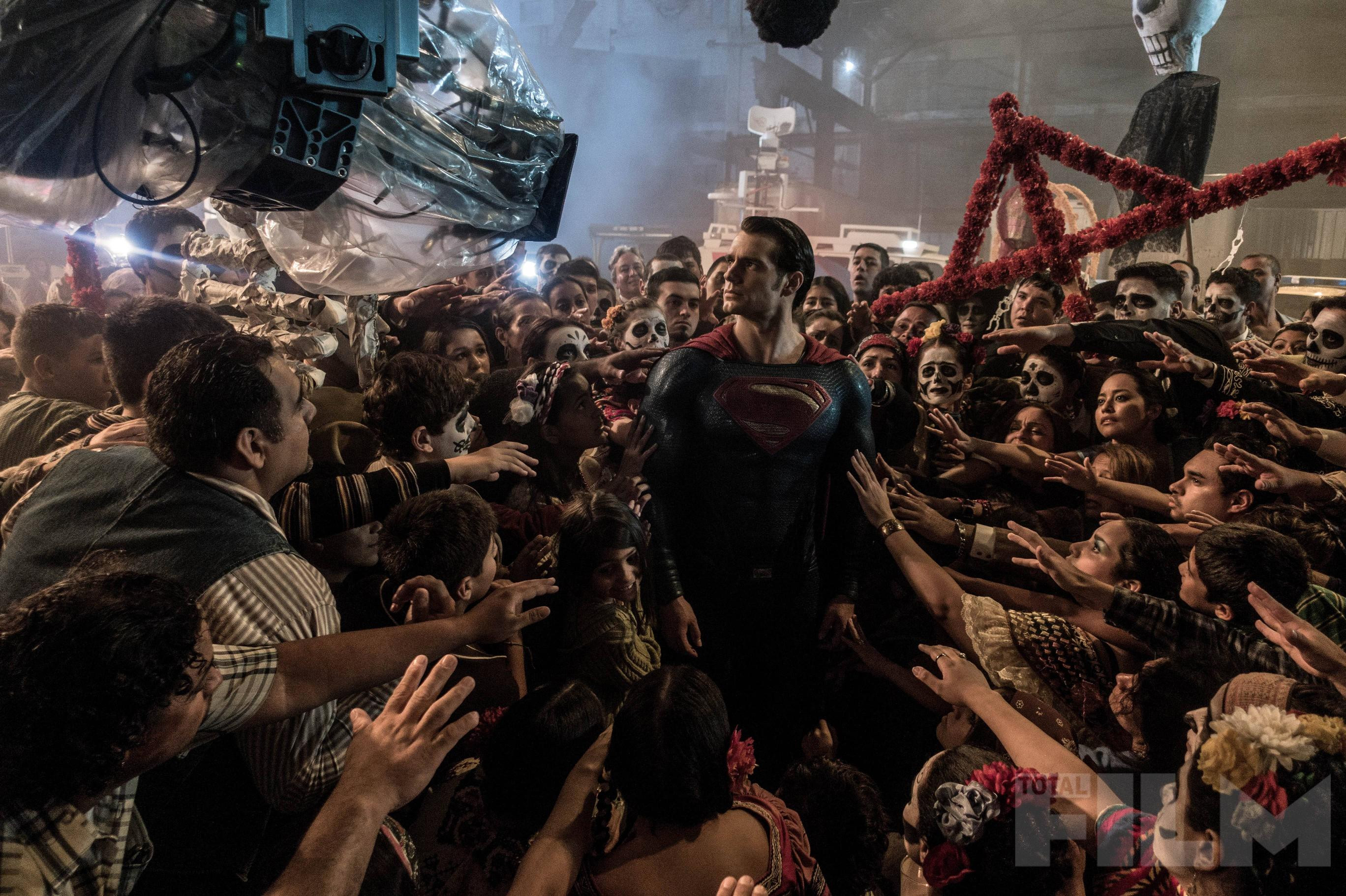 Superman, Henry Cavill, Batman v Superman: Dawn of Justice, Folla, Giorno dei Morti, sfondo desktop