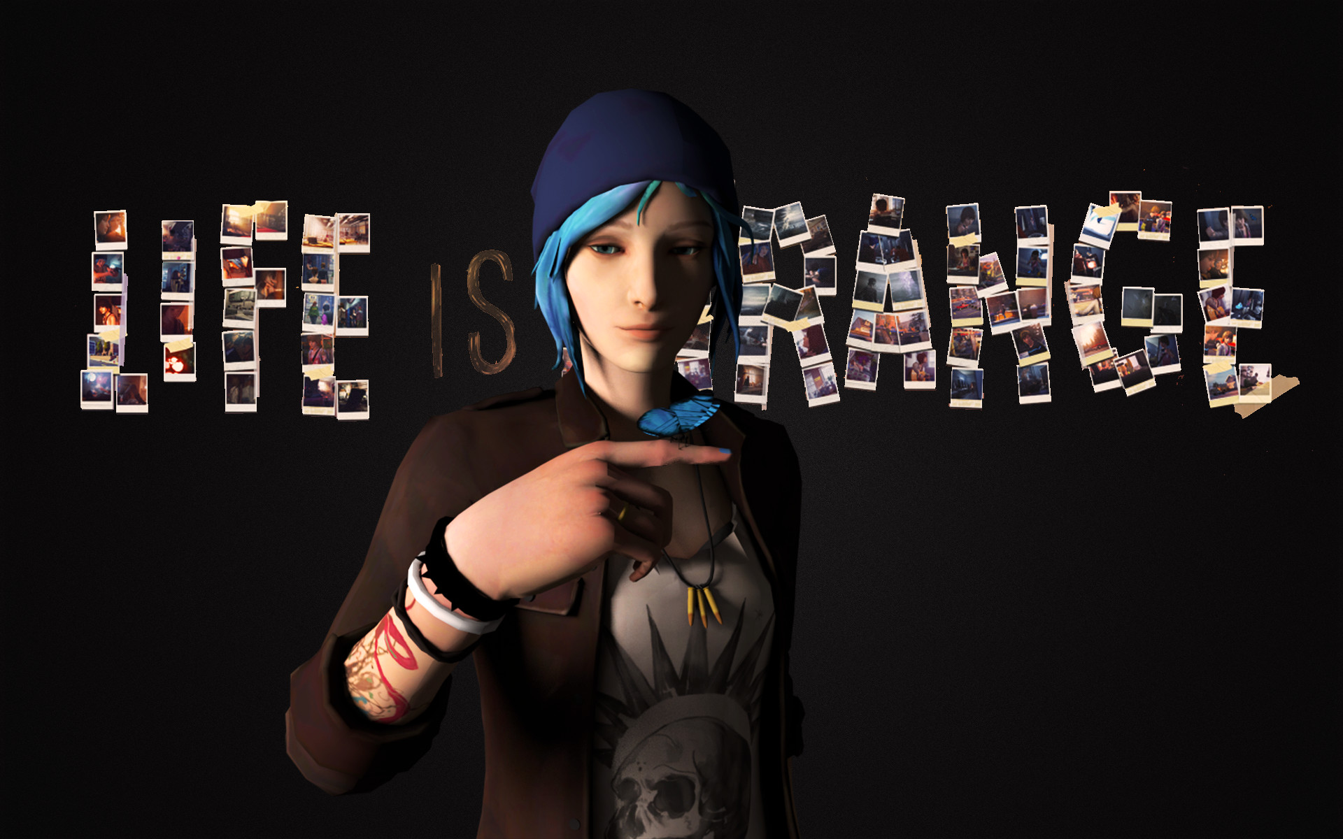 Chloe Price, Life is Strange, Logo, Polaroid, 1920x1200, sfondo per PC