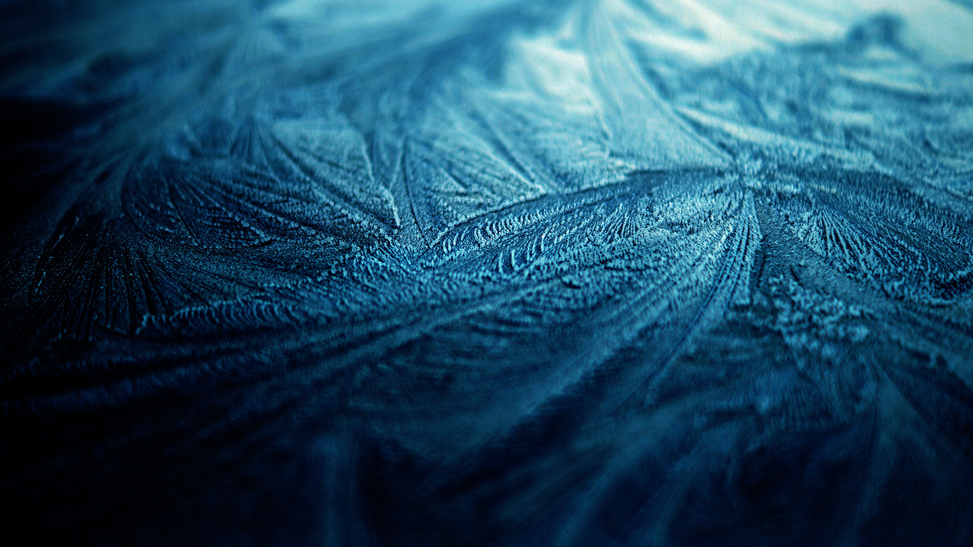 Brina, Ghiaccio, Blu, 1920x1080, immagine di sfondo