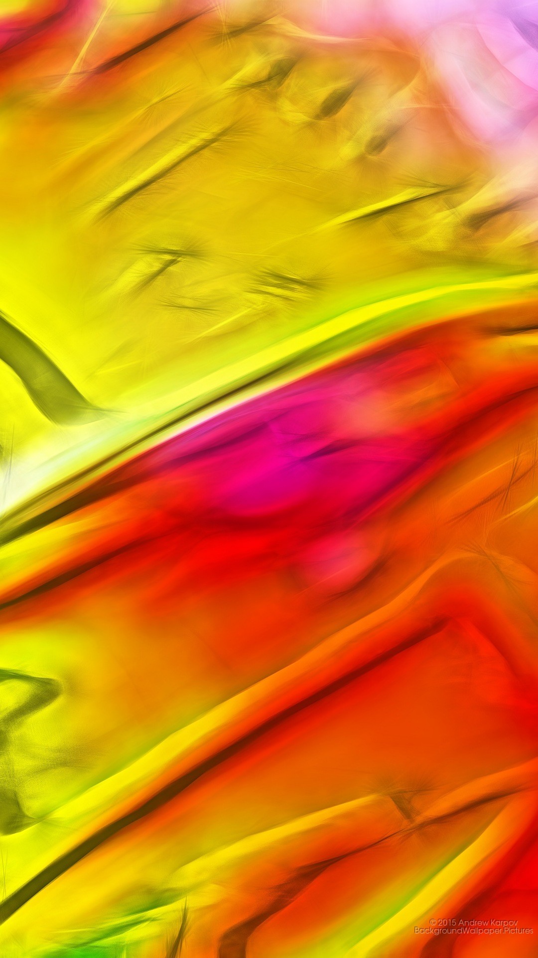 Astratto, Giallo e arancione, Arte digitale, wallpaper Asus Zenfone 3