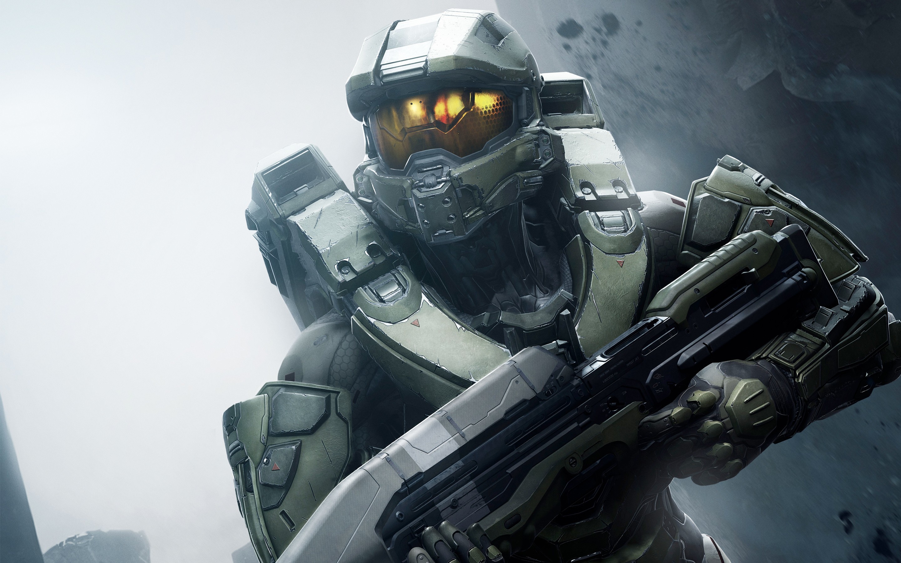 Master Chief, Halo 5: Guardians, Fucile d'assalto, Armatura, 2880x1800, sfondo per PC