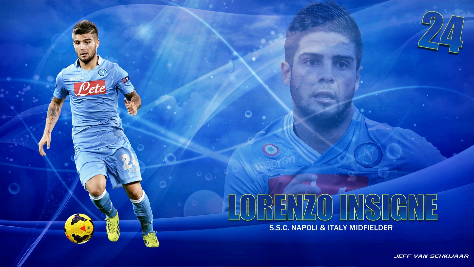 Lorenzo Insigne, SSC Napoli, Calciatore, Azzurro, 1920x1080, immagine di sfondo