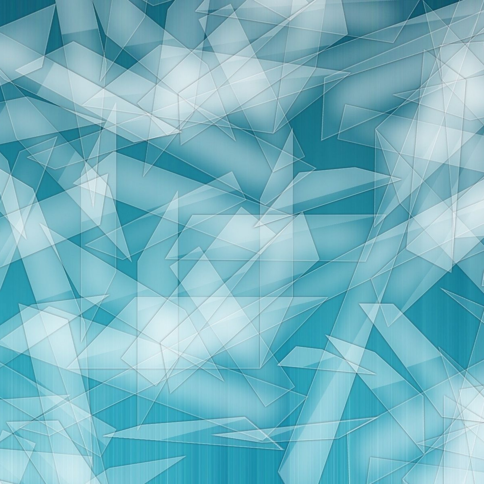 Frammenti di ghiaccio, Geometrico, Turchese, Texture, Full HD, sfondo per iPad e tablet