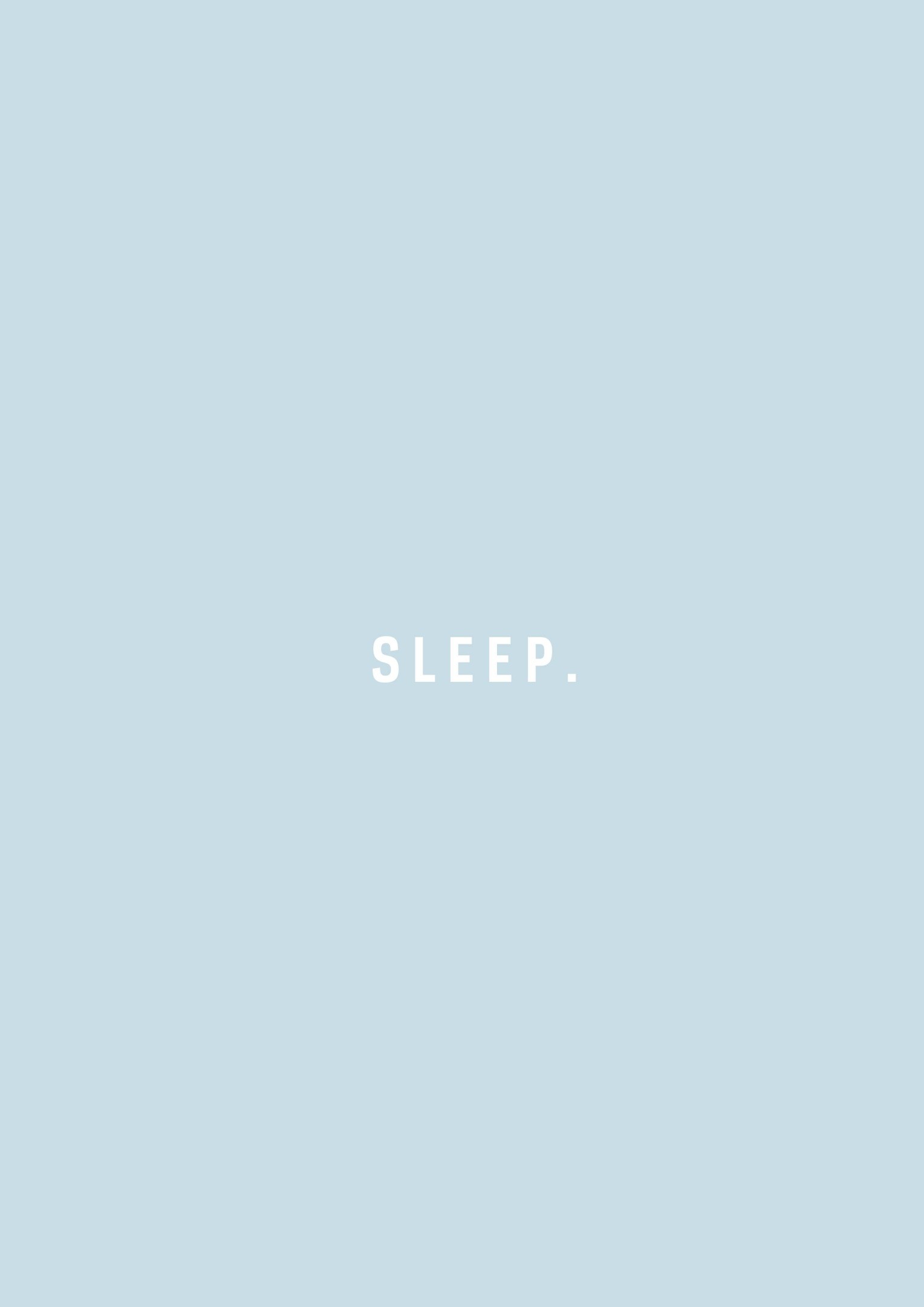 Sleep, Minimalista, Azzurro, QHD+, wallpaper per tablet