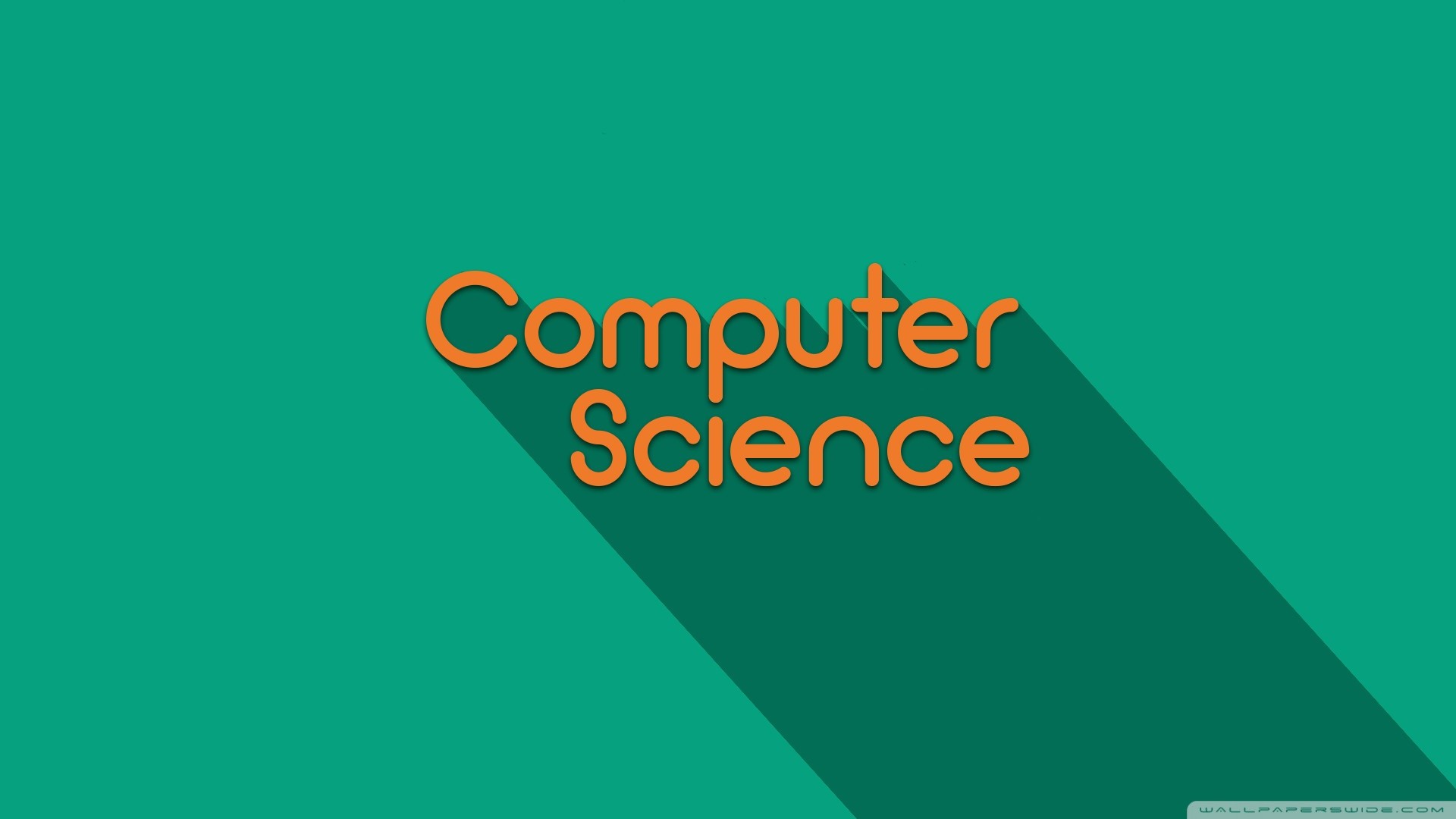 Informatica, Computer Science, Flat design, Verde, Full HD, sfondo per PC
