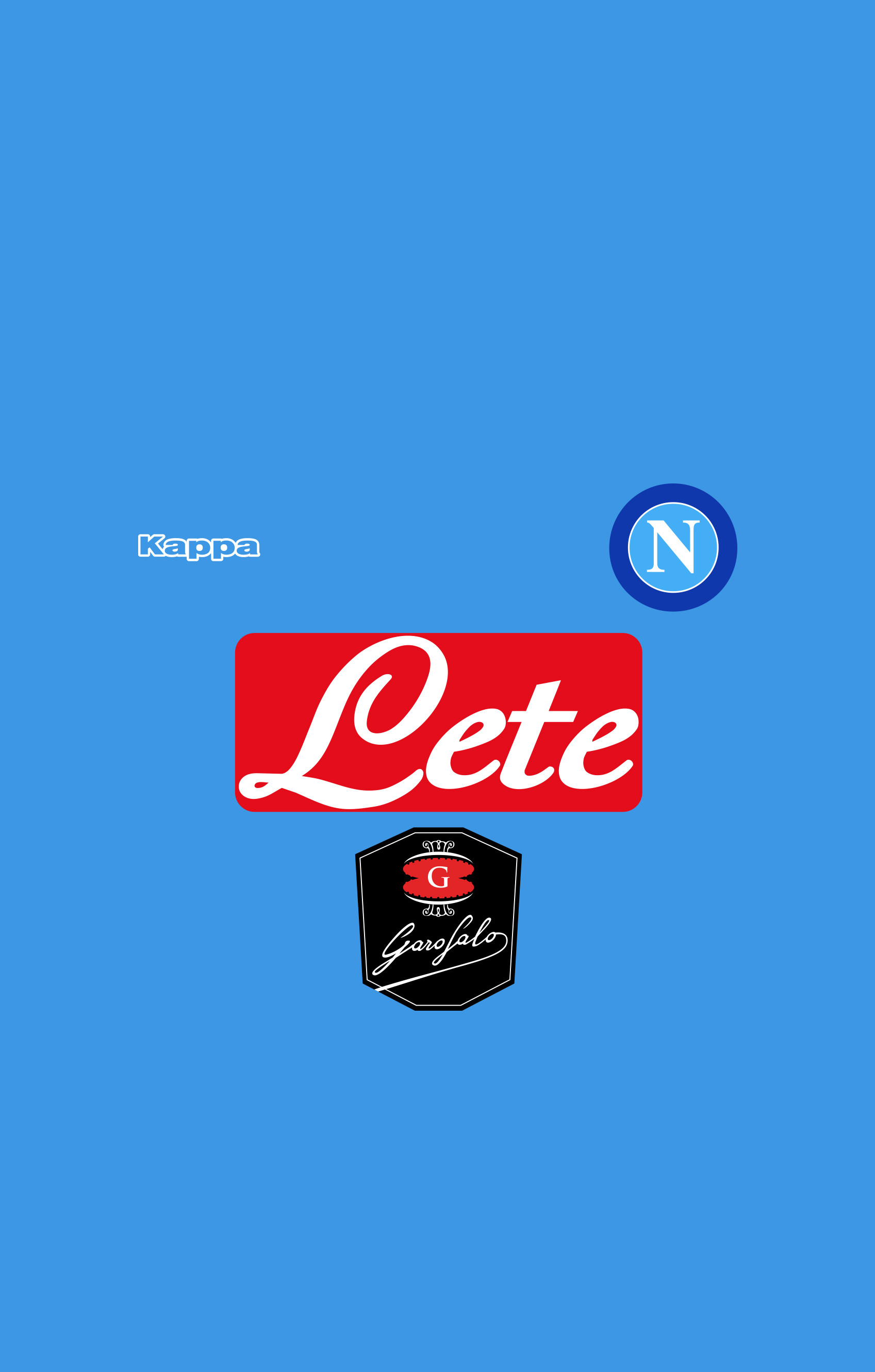 SSC Napoli, Maglia del Napoli, Lete, Kappa, Azzurro, sfondo per iPhone e Android