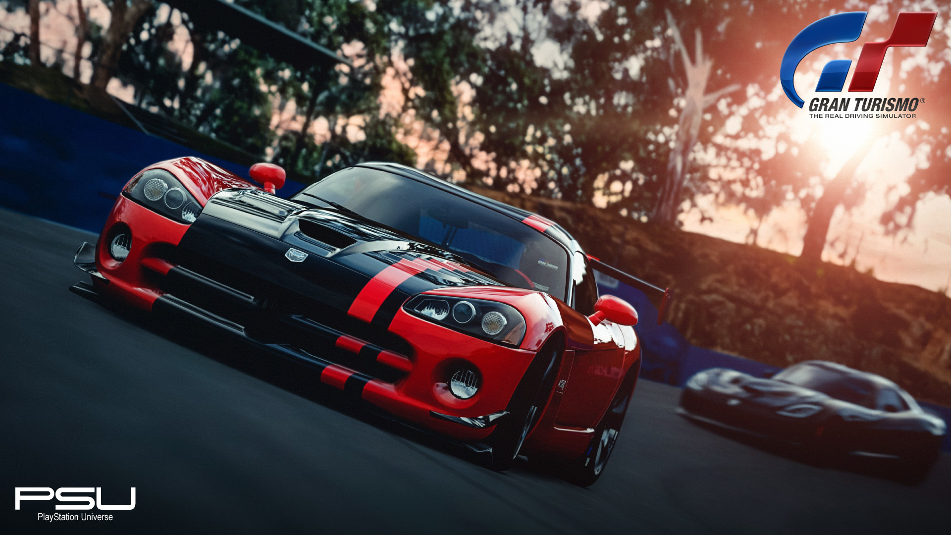 Gran Turismo, Dodge Viper SRT-10, Auto sportiva, Strada, Full HD, sfondo per PC e portatile