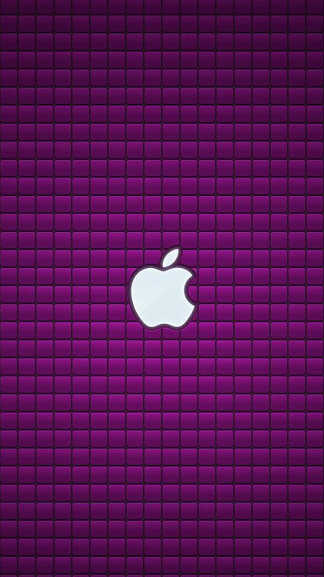 Logo Apple, Apple, Viola, Texture, sfondo iPhone
