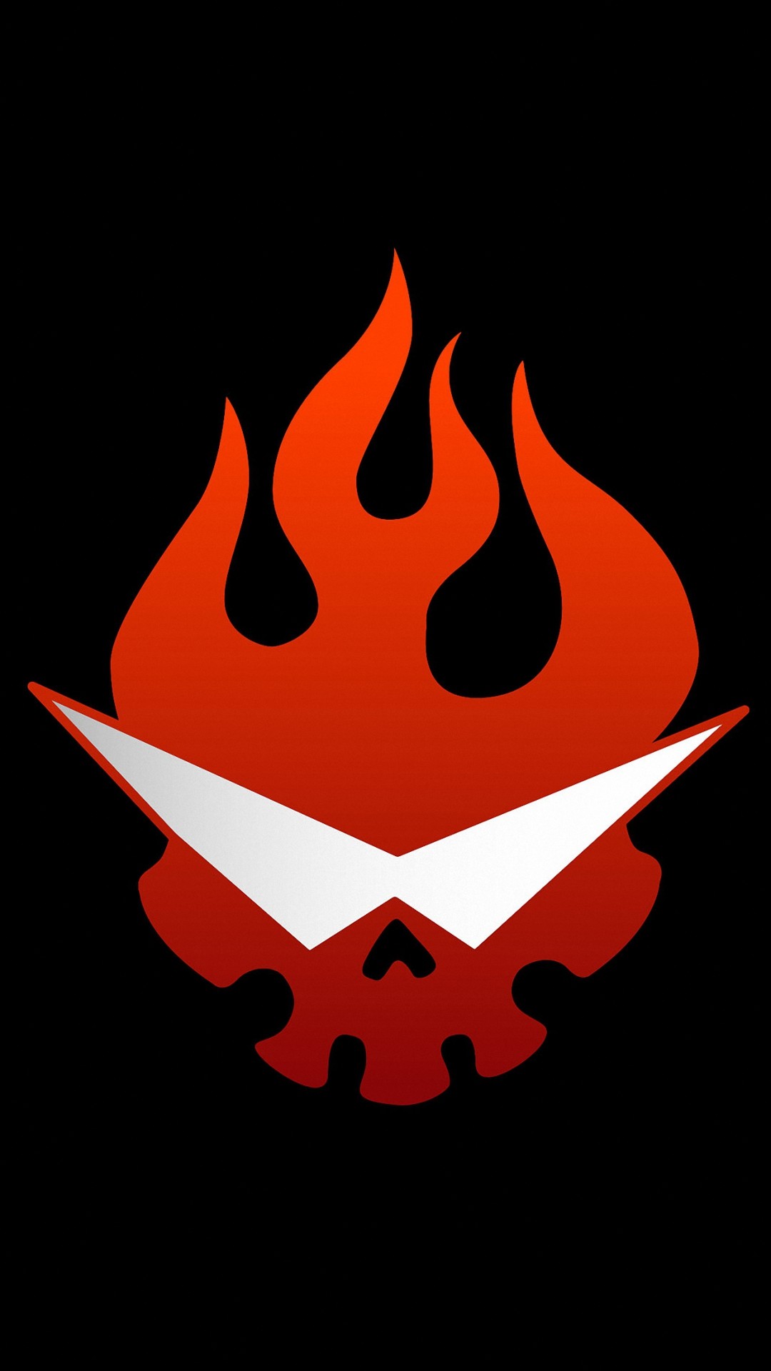 Gurren Lagann, Team Dai-Gurren, Logo, Fiamma, sfondo per iPhone 5