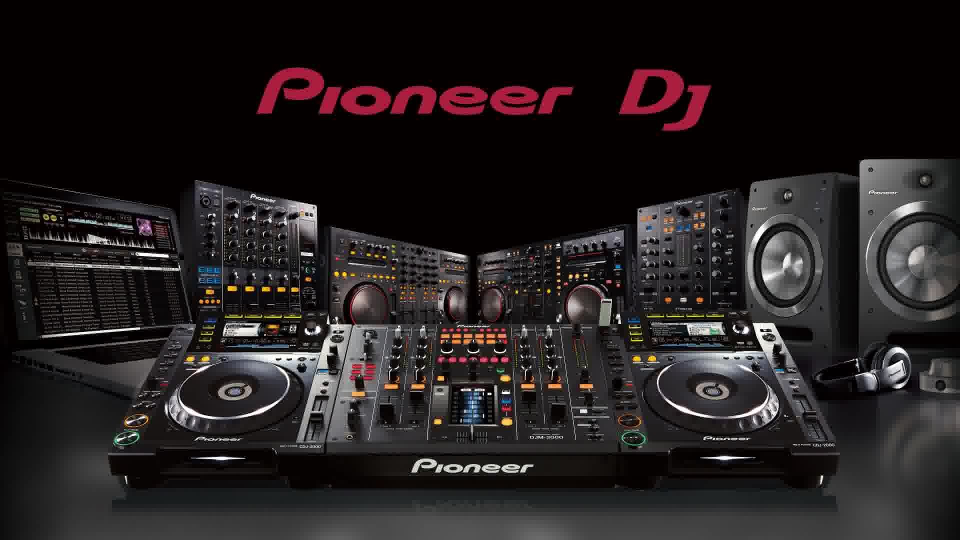 Pioneer DJ, Console DJ, CDJ, Casse, Full HD, sfondo per portatile