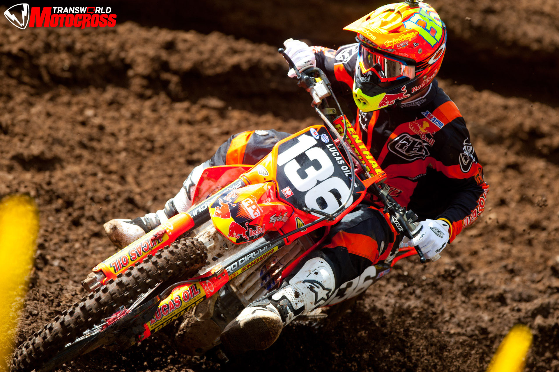 KTM, Motocross, Numero 136, Terra, Full HD, sfondo per portatile