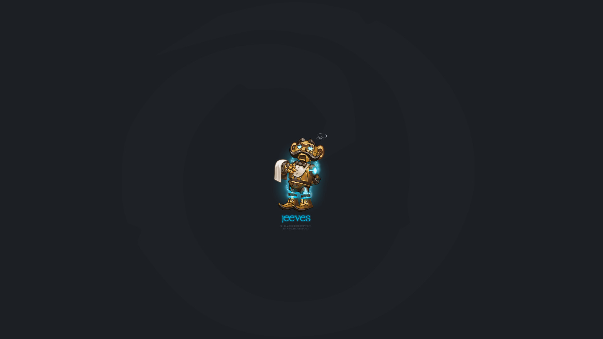 Hearthstone, Personaggio, Minimalista, Sfondo scuro, 16:9 Full HD, wallpaper widescreen