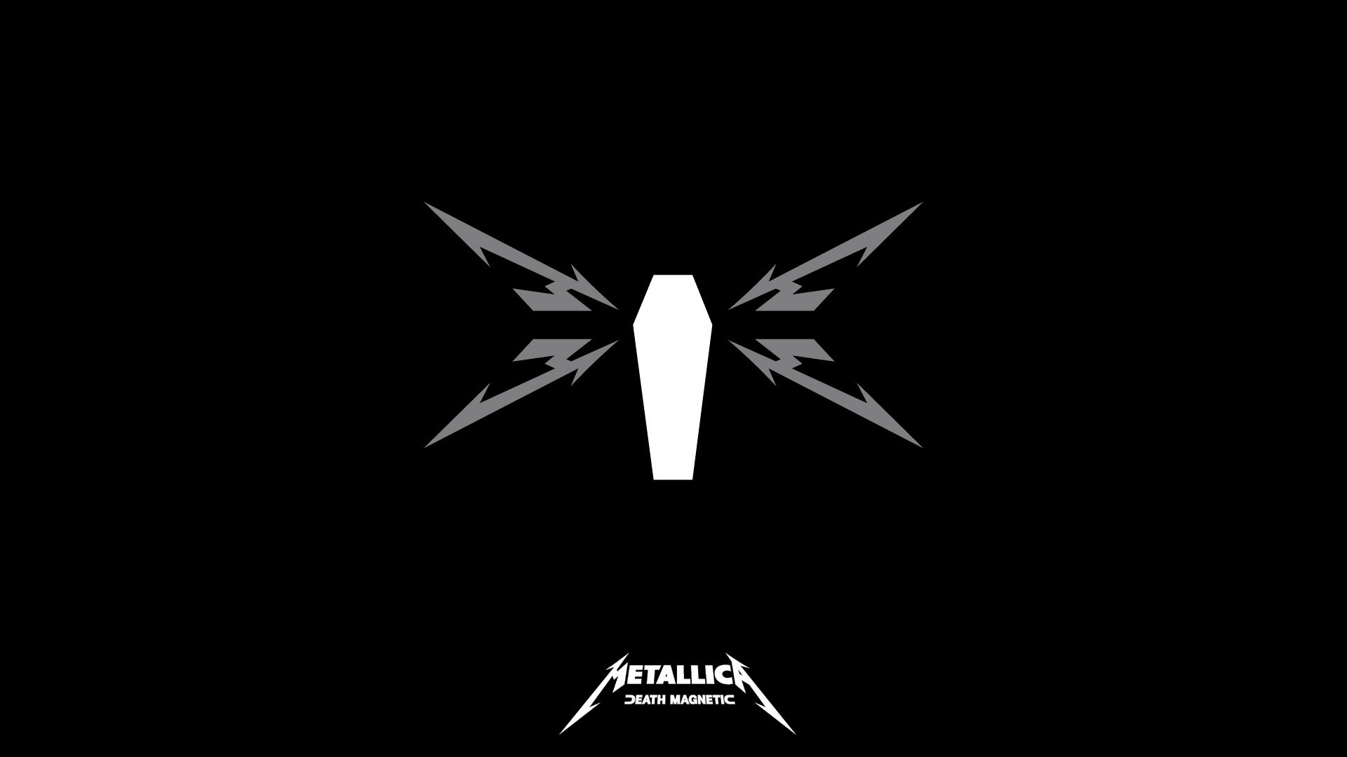 Metallica, Death Magnetic, Bara, Minimalismo, 1920x1080, wallpaper desktop