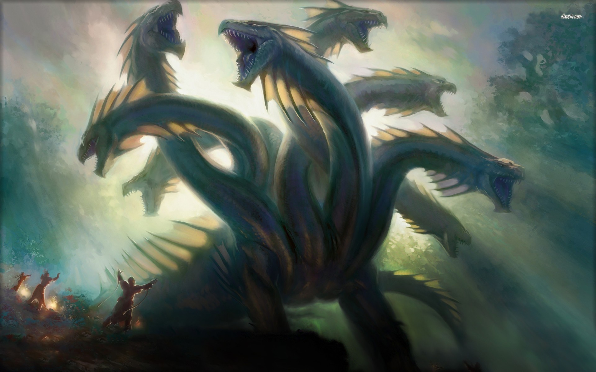 Magic: The Gathering, Idra, Creatura, Foresta, Full HD, sfondo per portatile