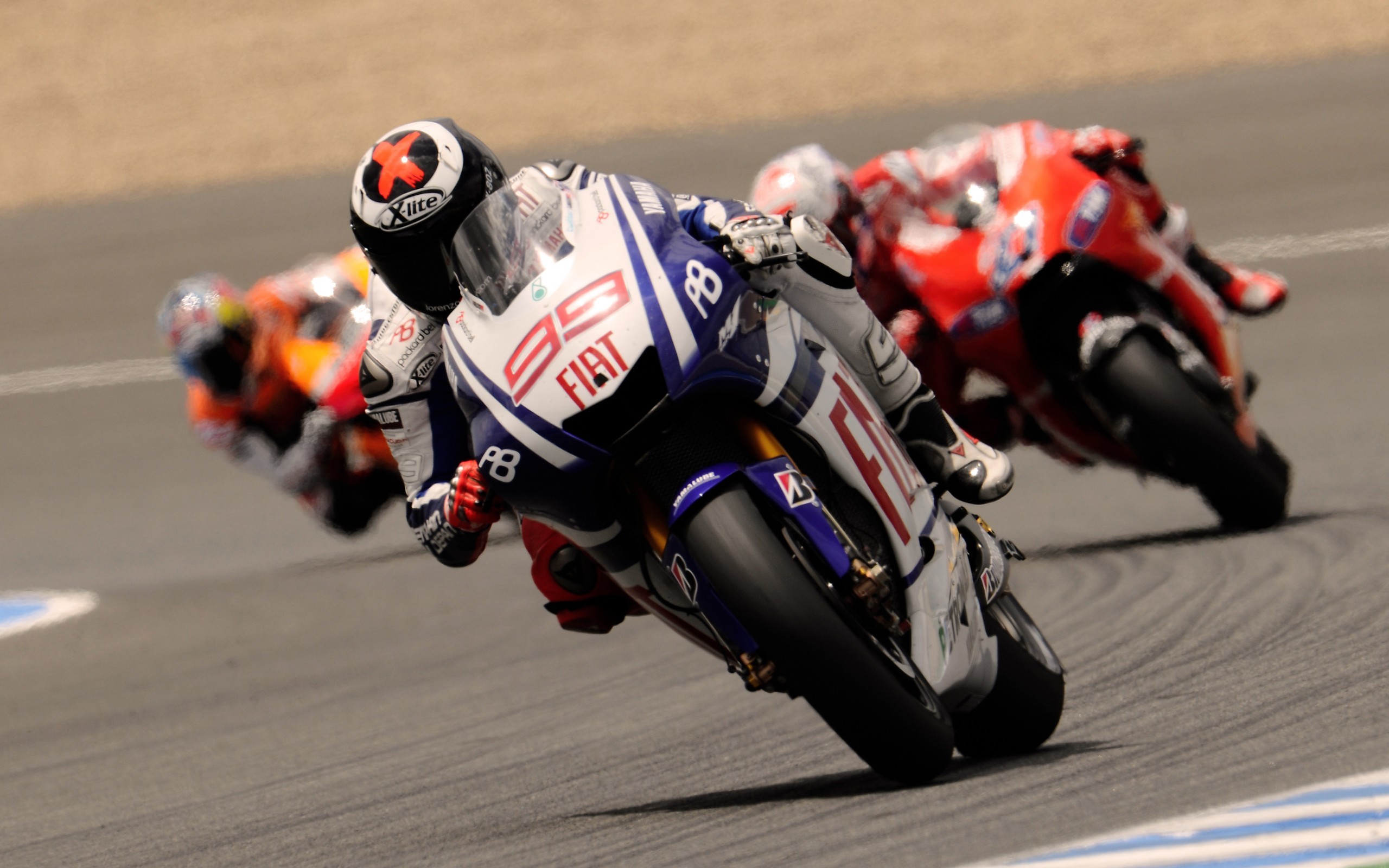 Jorge Lorenzo, Yamaha, MotoGP, Gara, 2K, sfondo per PC e portatile