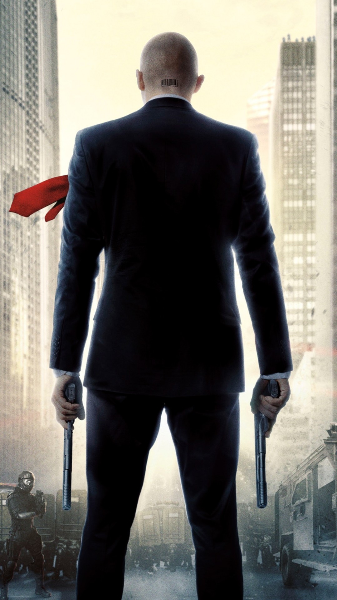 Hitman: Agent 47, Agente 47, Rupert Friend, Città, Locandina, sfondo per iPhone e Android