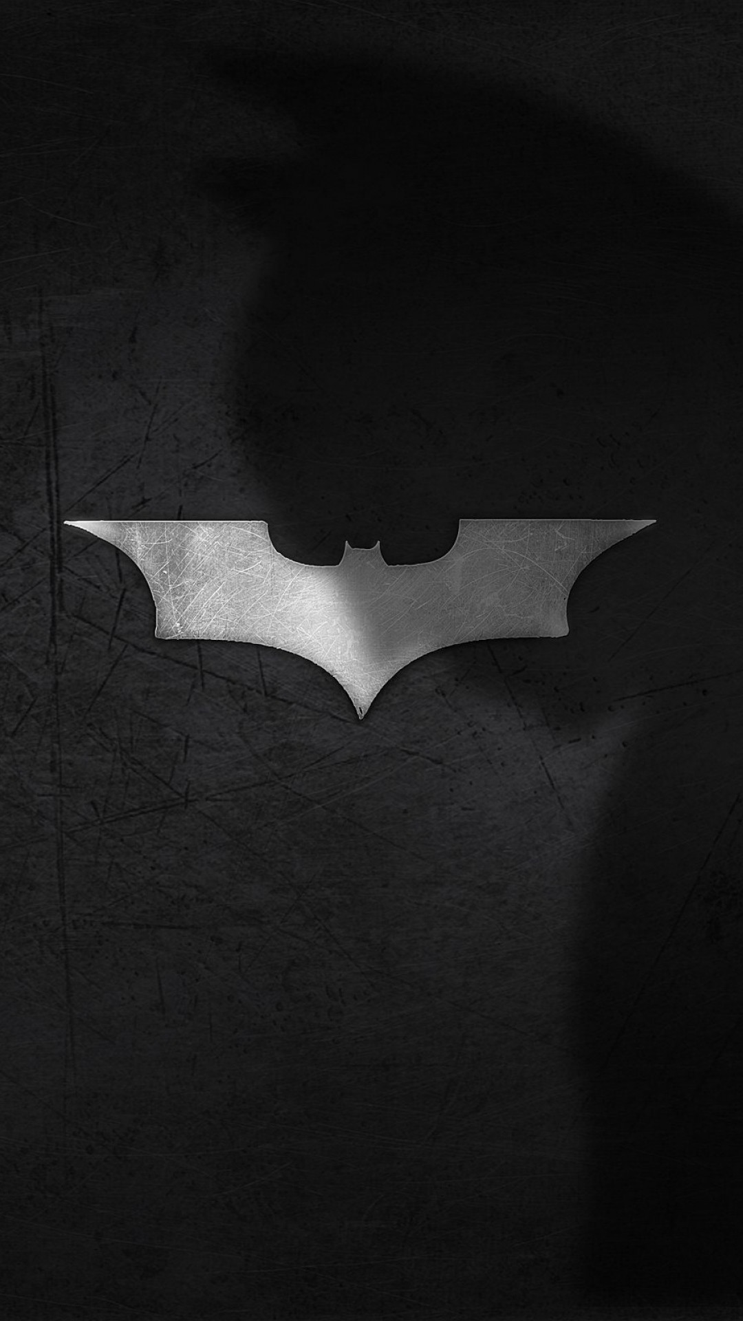 Logo di Batman, Batman, DC Comics, Nero, Full HD, sfondo verticale per cellulare