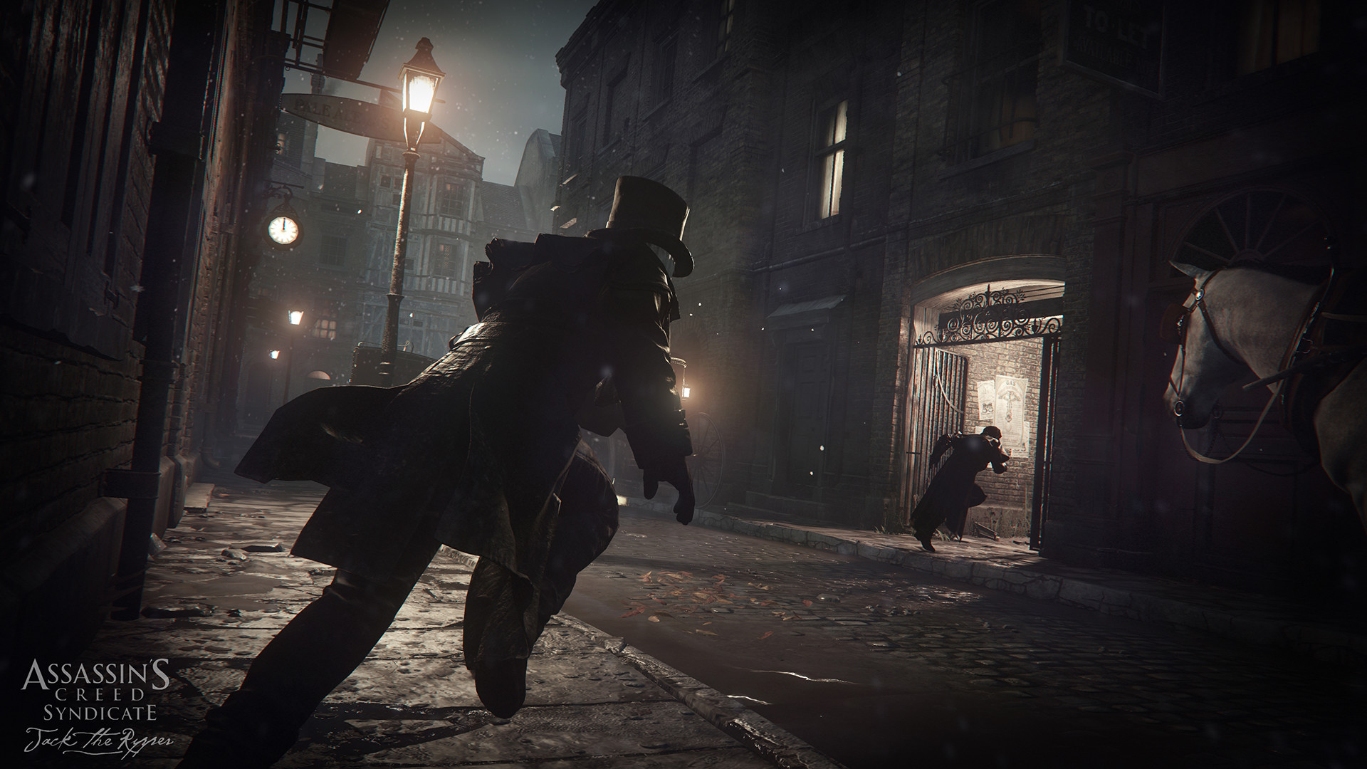Assassin's Creed Syndicate, Jack lo Squartatore, Vicolo, Notte, Lampione, sfondo per portatile