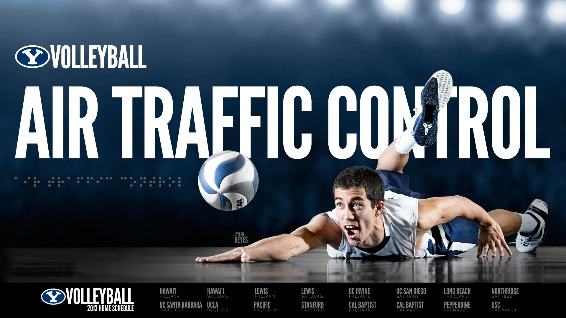 BYU Volleyball, Air Traffic Control, Tuffo, Poster, 16:9 Full HD, wallpaper widescreen