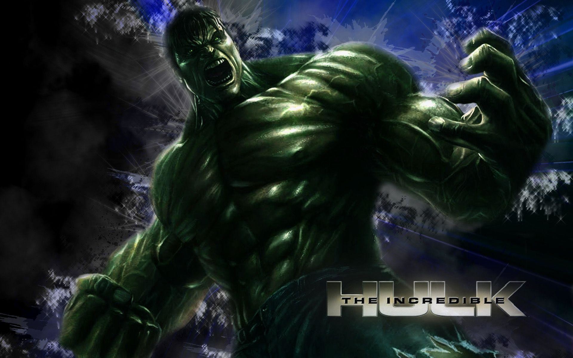 Hulk, L'incredibile Hulk, Logo, Arte digitale, Full HD, sfondo desktop