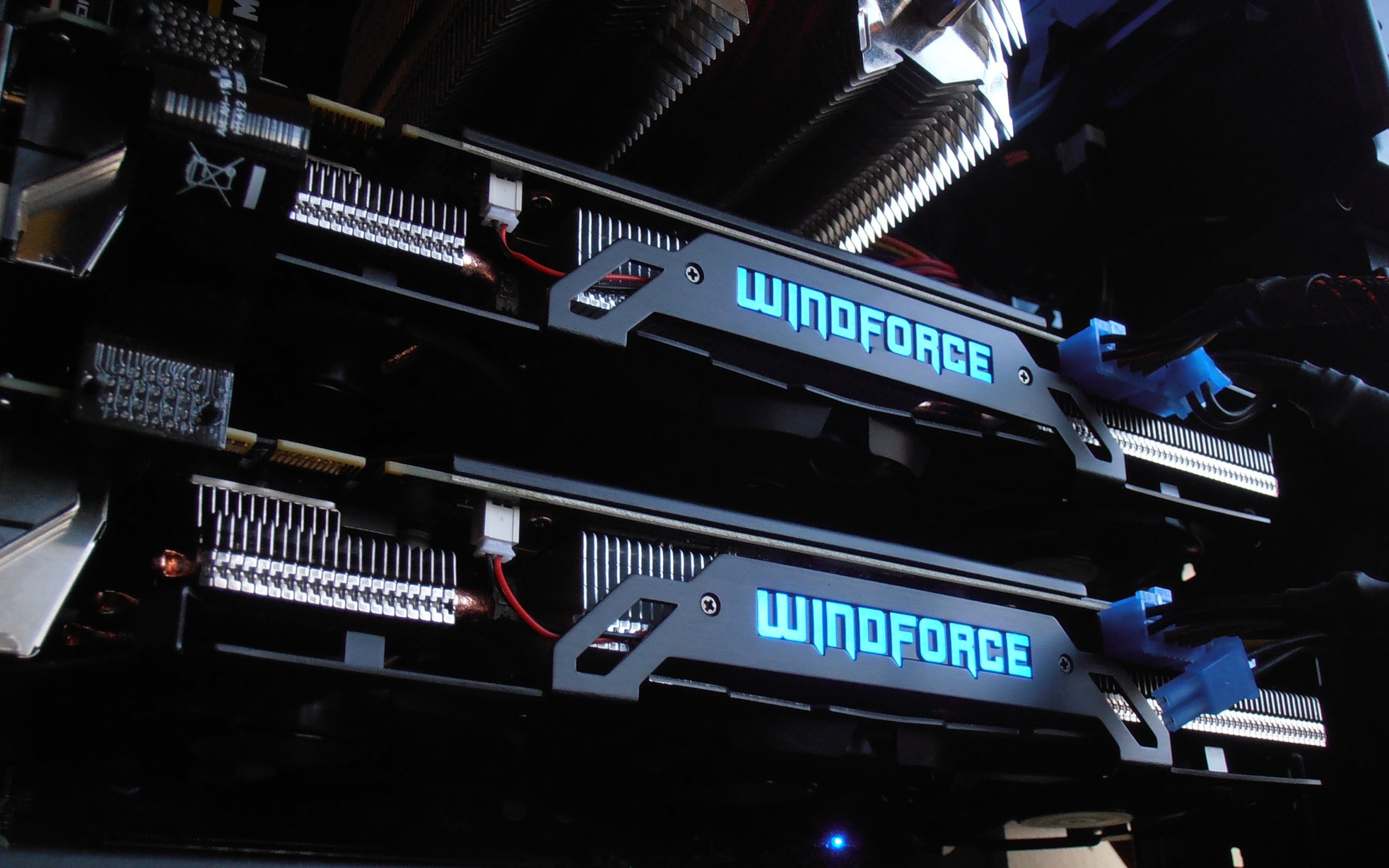 Gigabyte Windforce, Schede video, Hardware, 2K, immagine di sfondo PC