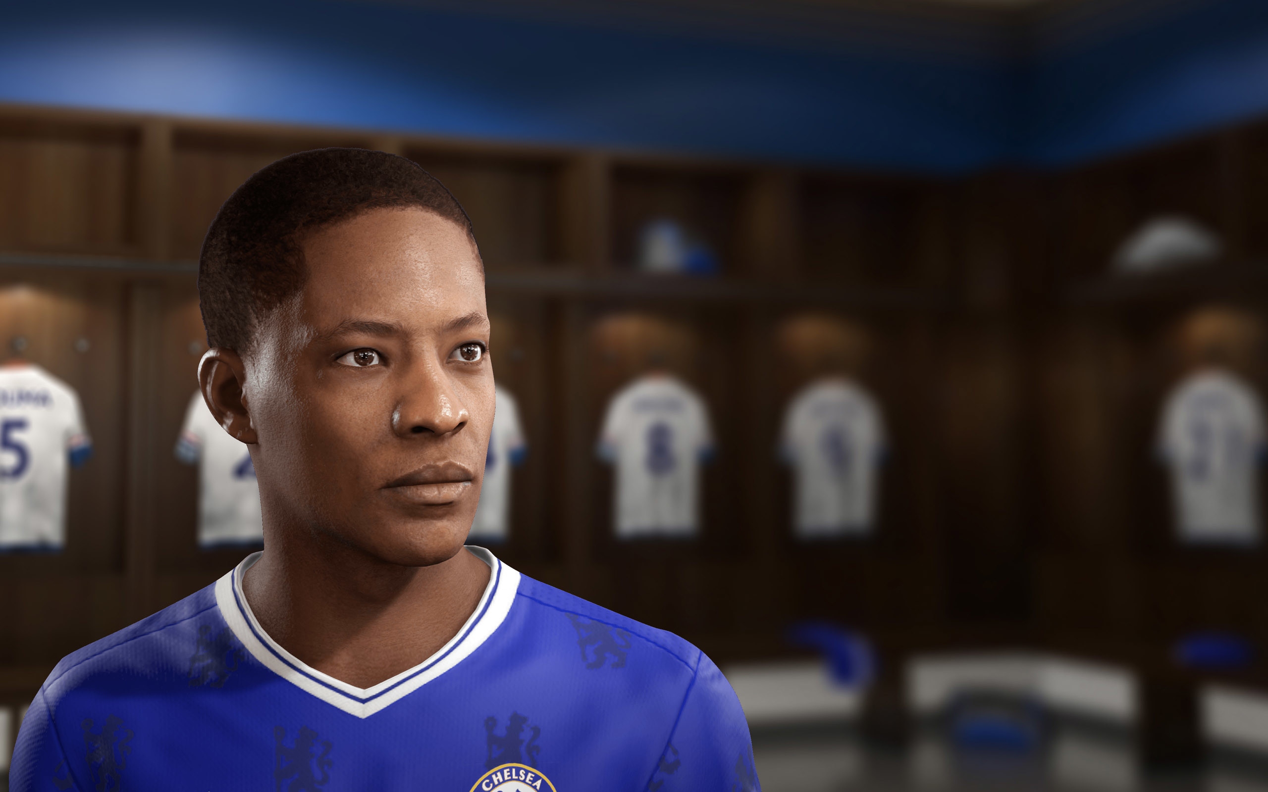 Alex Hunter, FIFA 17, The Journey, Spogliatoio, 2560x1600, immagine di sfondo