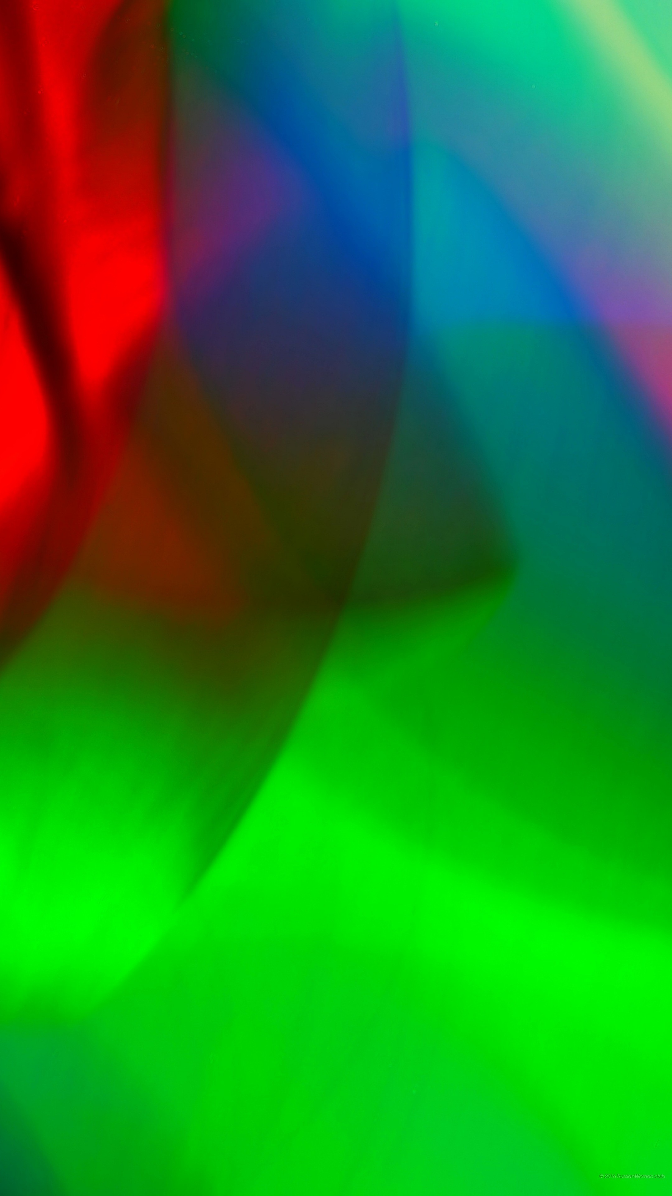 Forme fluide, Verde, Rosso, QHD+, schermata di blocco del cellulare