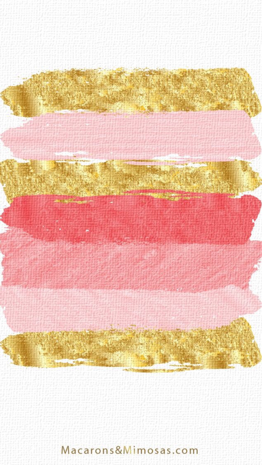 Pennellate, Oro, Rosa, Glitter, sfondo per iPhone e Android