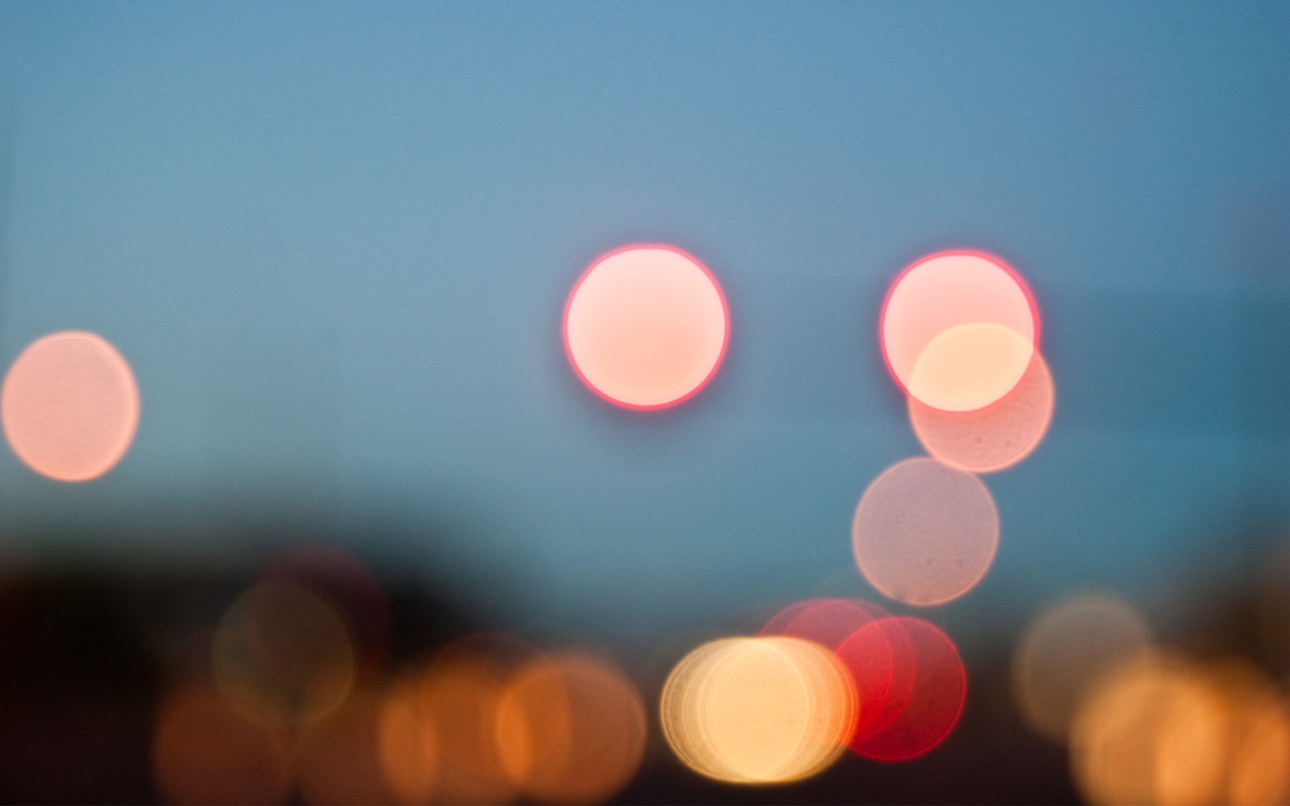Bokeh, Luci, Sfocato, 2560x1600, sfondo per PC