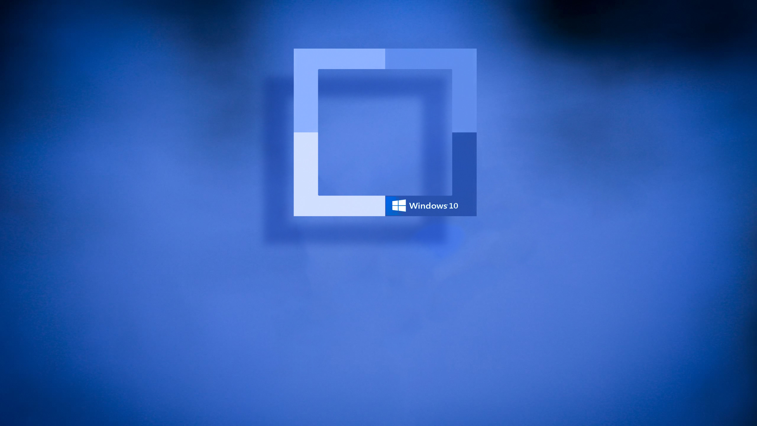 Windows 10, Logo Windows, Blu, 2K 1440p, sfondo desktop
