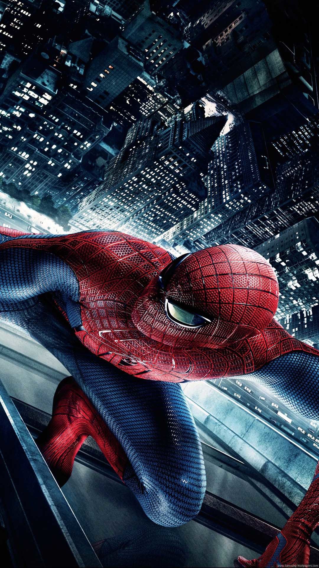 Spider-Man, The Amazing Spider-Man, Marvel, Grattacieli, 1080x1920, schermata di blocco iPhone