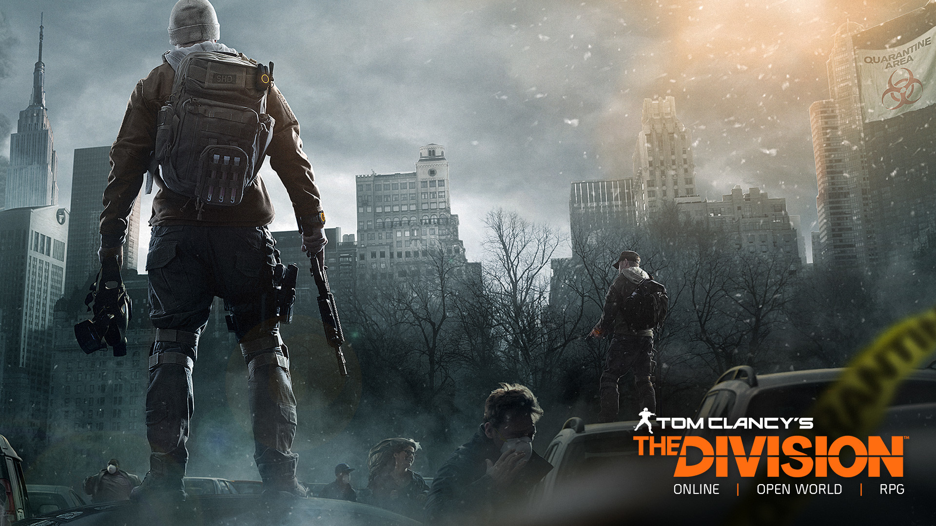 Tom Clancy's The Division, Agente, New York, Videogioco, Full HD, sfondo per PC