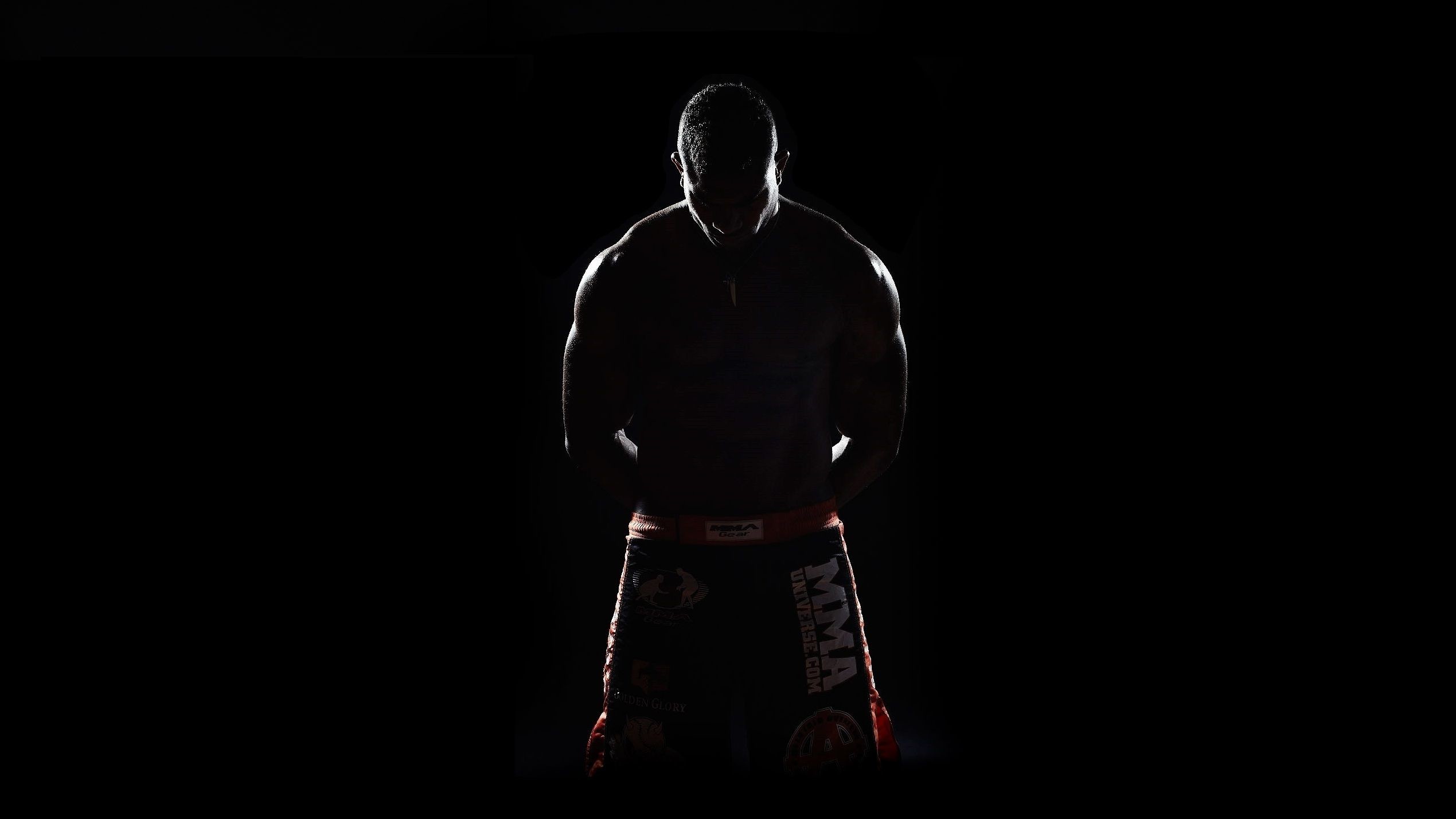 Silhouette, Atleta, Sfondo nero, 16:9 Full HD, wallpaper widescreen