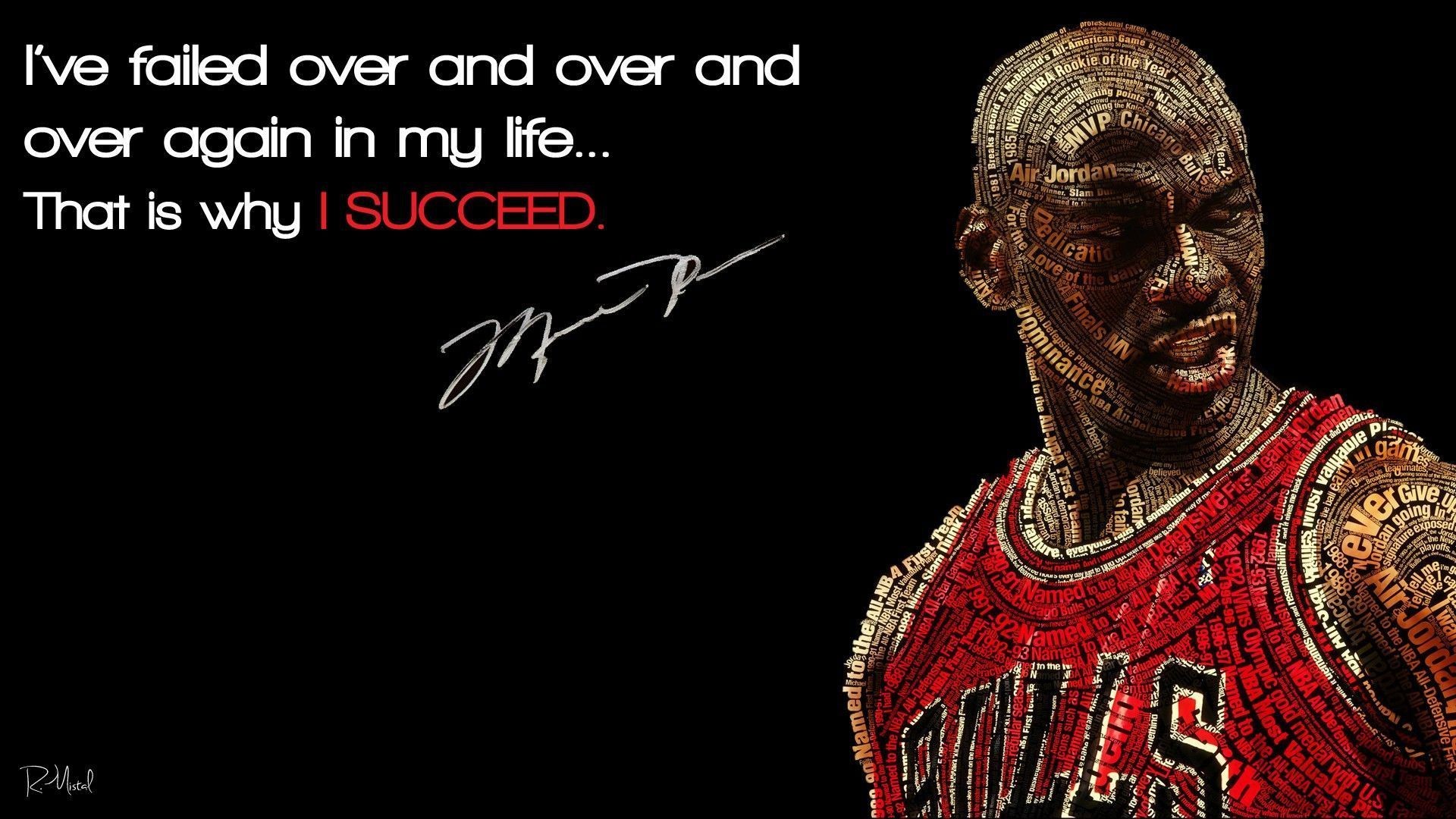 Michael Jordan, Chicago Bulls, Citazione, Mosaico, Full HD 1080p, sfondo desktop